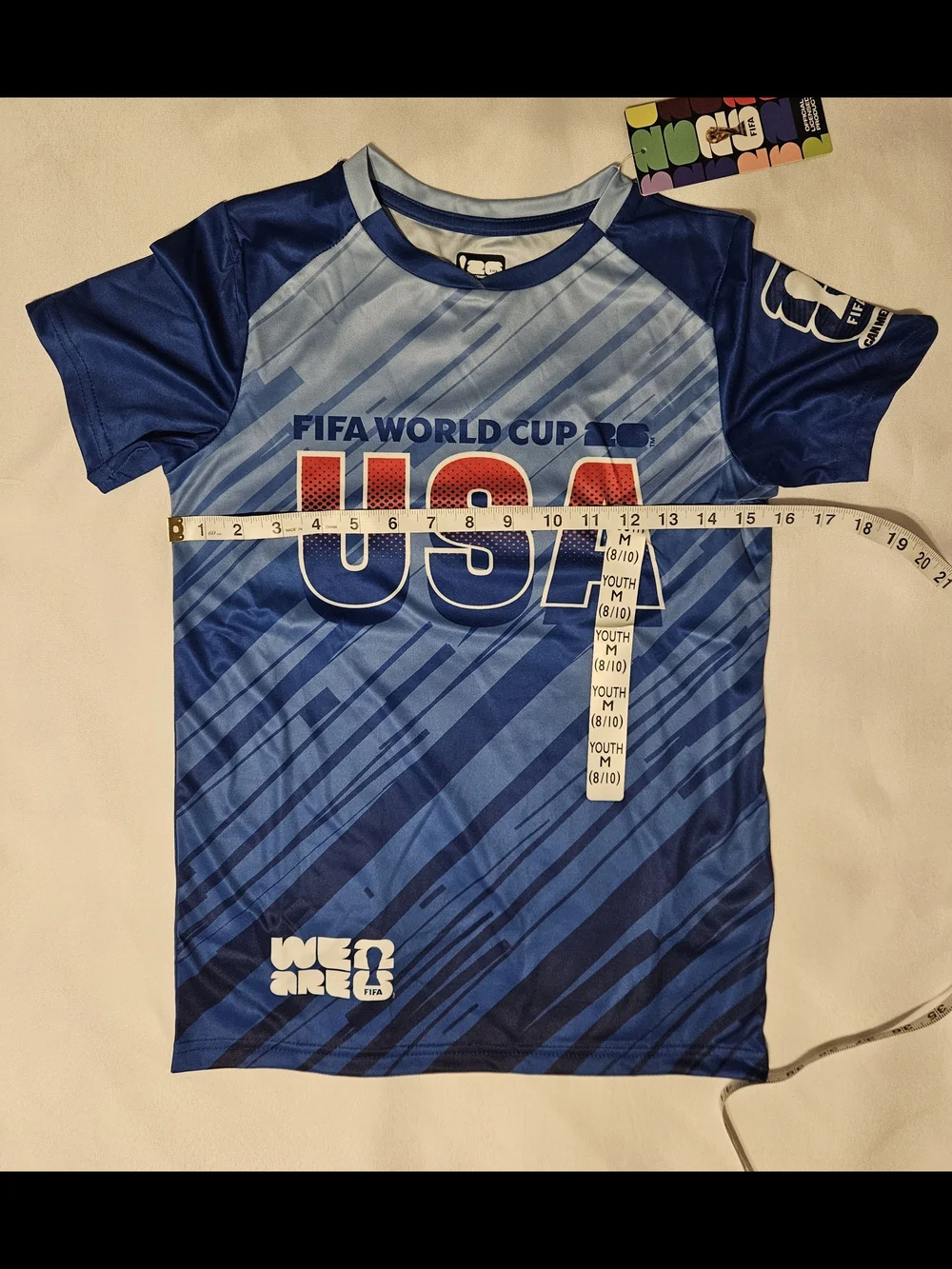 USA FIFA World Cup Youth Blue Soccer Jersey - Kids